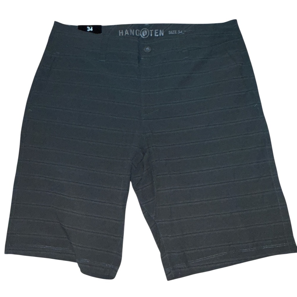 Hang Ten Charcoal Mens Shorts size 34 - Picture 2 of 4